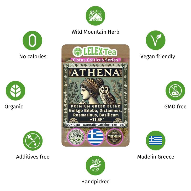 GREEK PREMIUM HERBAL BLEND Athina - Lelex Tea
