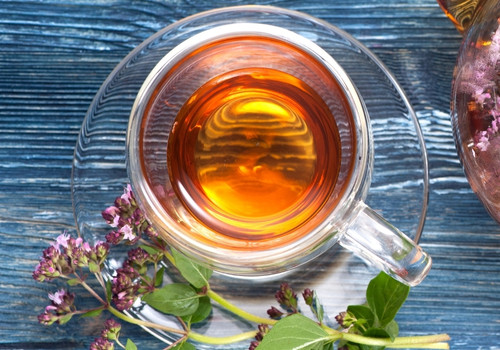 Ελληνική βιολογική ρίγανη τσάι Origanum vulgare hirtum