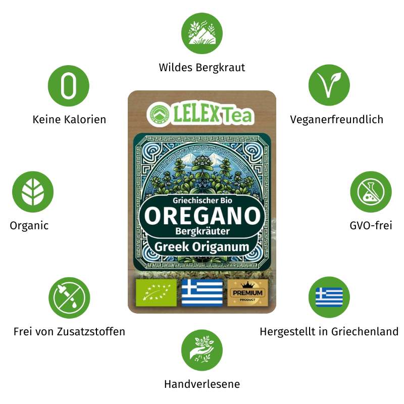 Oregano Tee Bio Griechischer - Lelex Tea