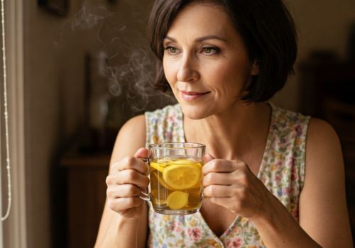 GREEK PREMIUM HERBAL BLEND GINGER LEMON TEA LelexTea