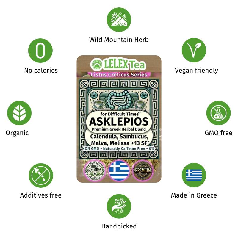 GREEK PREMIUM HERBAL BLEND Asklepios - LelexTea