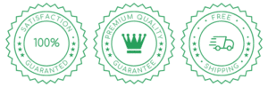 satisfaction guaranted -premium quality-guarantee-freeshipping