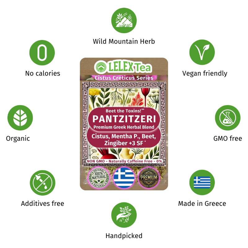 GREEK PREMIUM HERBAL BLEND Pantzitzeri