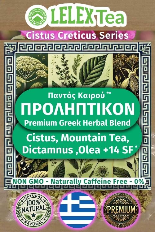 Τσαί ενίσχυση του ανοσοποιητικού με αντιικά βότανα Προληπτικόν - Lelex Tea