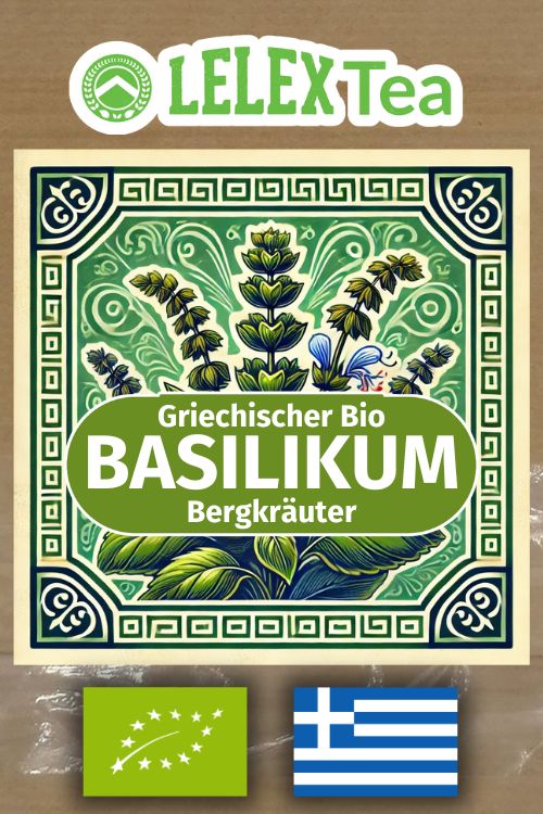 Bio Griechischer Basilikum Tee Bergkraut - Lelex Tea