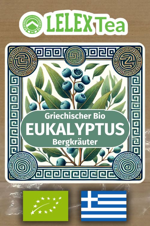 Bio Griechischer Eukalyptus Tee Bergkräuter - Lelex Tea