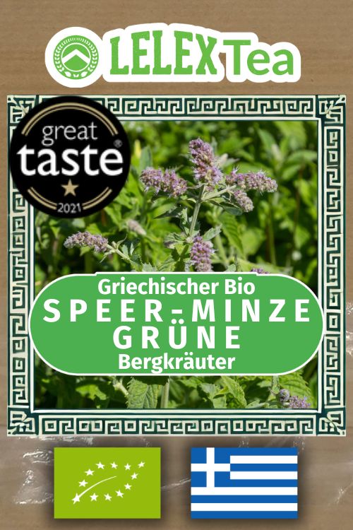 Bio Griechischer Speer-Minze Grüne Minze Tee Bergkräuter - Lelex Tea