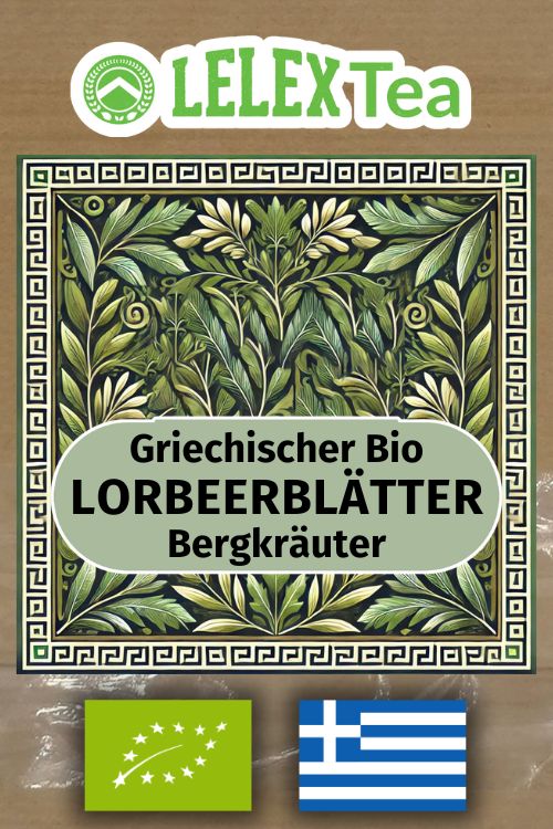 Bio Griechischer Lorbeerblätter Tee Bergkräuter - Lelex Tea