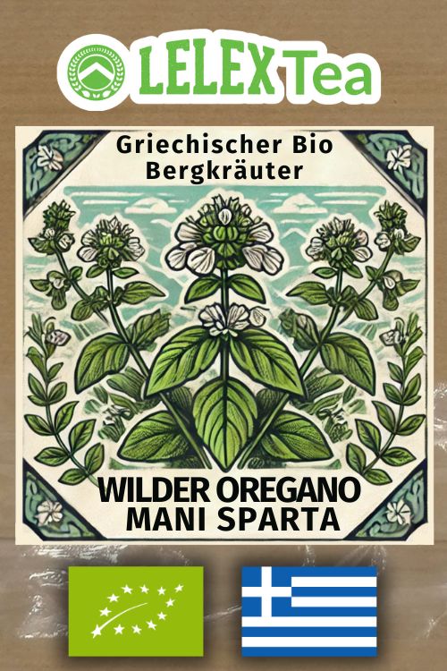 Bio Griechischer Wilder Oregano Tee Bergkräuter - Lelex Tea