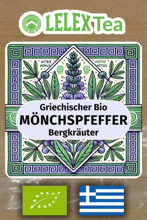 BIO Mönchspfeffer Tee Griechischer Wilder Samen - Lelex Tea