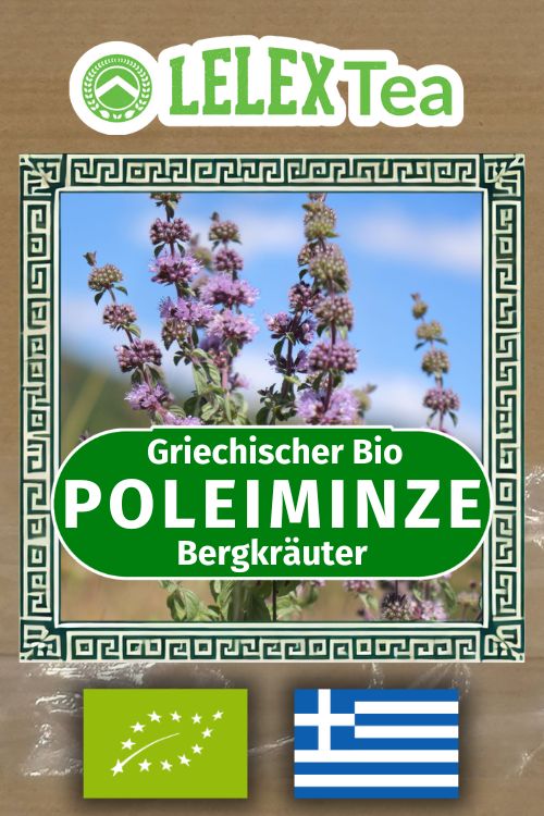 BIO Poleiminze-Tee Griechischer Wilder Bergkräuter - Lelex Tea