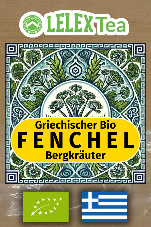 Fencheltee BIO Griechischer Wilder Bergkräuter - Lelex Tea