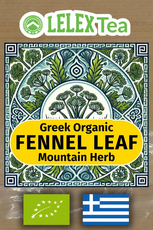 Fennel Tea Organic BIO Greek Mountain Herb - Lelex Tea