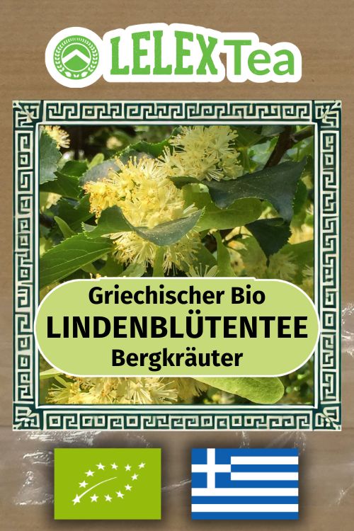 Lindenblütentee Bio Griechischer Bergkräuter - Lelex Tea