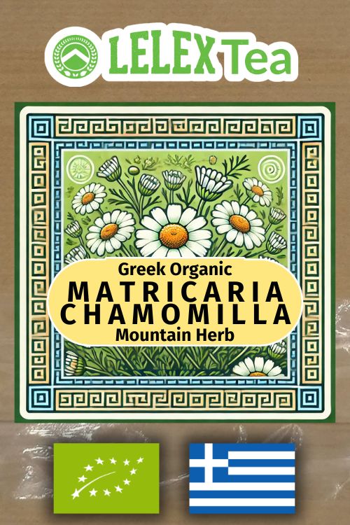 Organic Greek Chamomile Tea BIO Mountain Herb - Lelex Tea