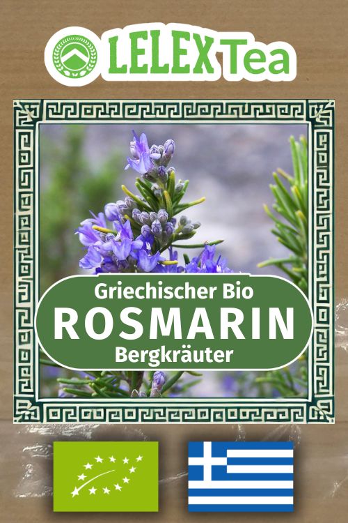 Rosmarintee BIO Griechischer Wilder Bergkräuter - Lelex Tea