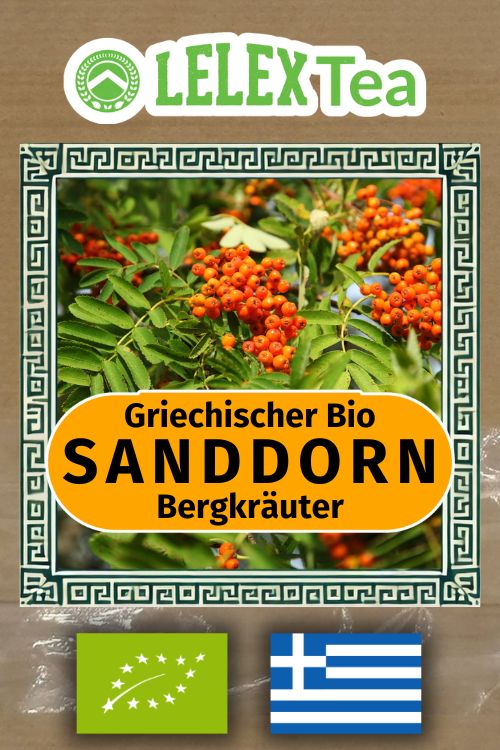 Sanddorn Tee Bio Griechischer Wilder - Lelex Tea