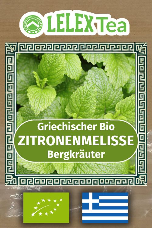 Zitronenmelissen Tee Bio Griechischer Wilder Zitronenmelisse Tee - Lelex Tea