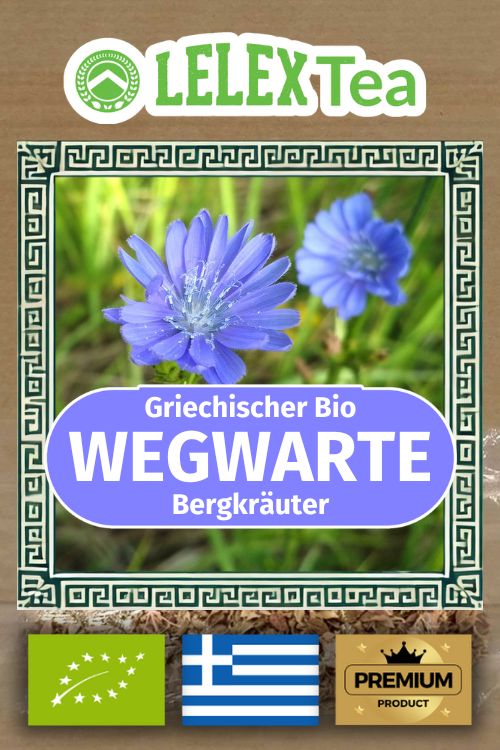 Chicorée-tee – Blauer Löwenzahn, Wildgeerntet, Koffeinfreie Verdauungsunterstützung