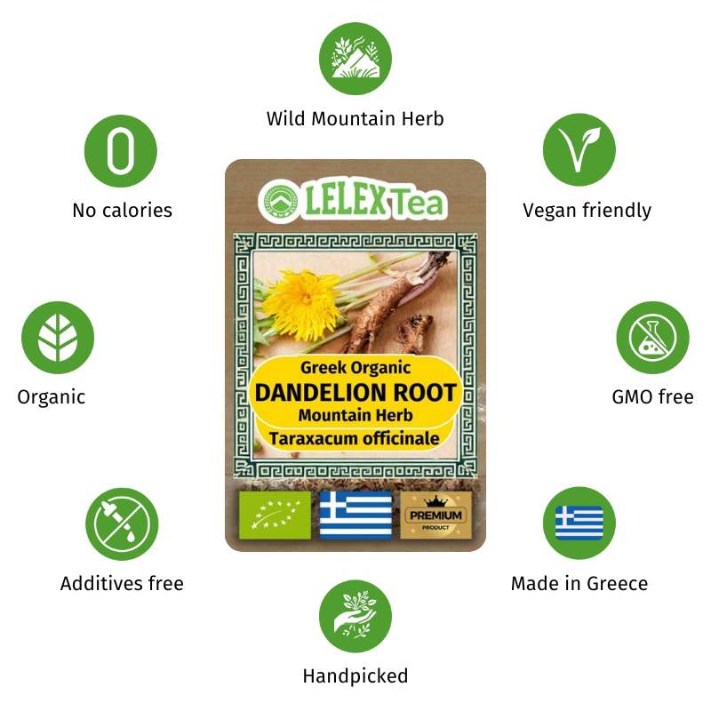 Taraxacum root Dandelion root bio LelexTea