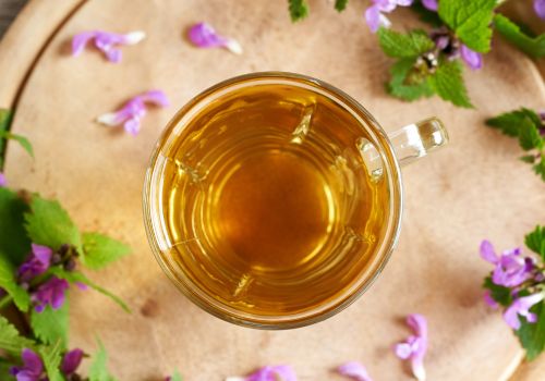 GRIECHISCHES BIO-BERGKRAUT Premium Wildgeernteter Lamium Purpureum, Taubnessel, Erzengel – Natürliche, Koffeinfreie Kräuterheilung LelexTea