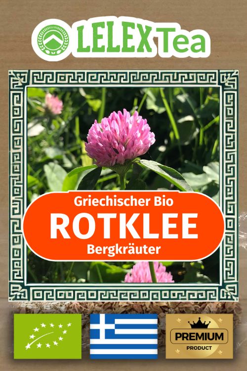 Rotklee – Premium Wildgeernteter Rotklee-Tee | Bio Trifolium Pratense