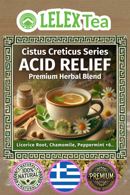 AcidRelief Herbal Tea – Natural Solution for Acid Reflux & Digestive Balance