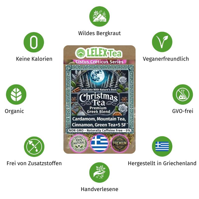 PREMIUM GRIECHISCHES BERGKRAUT ChristmasTea LelexTea