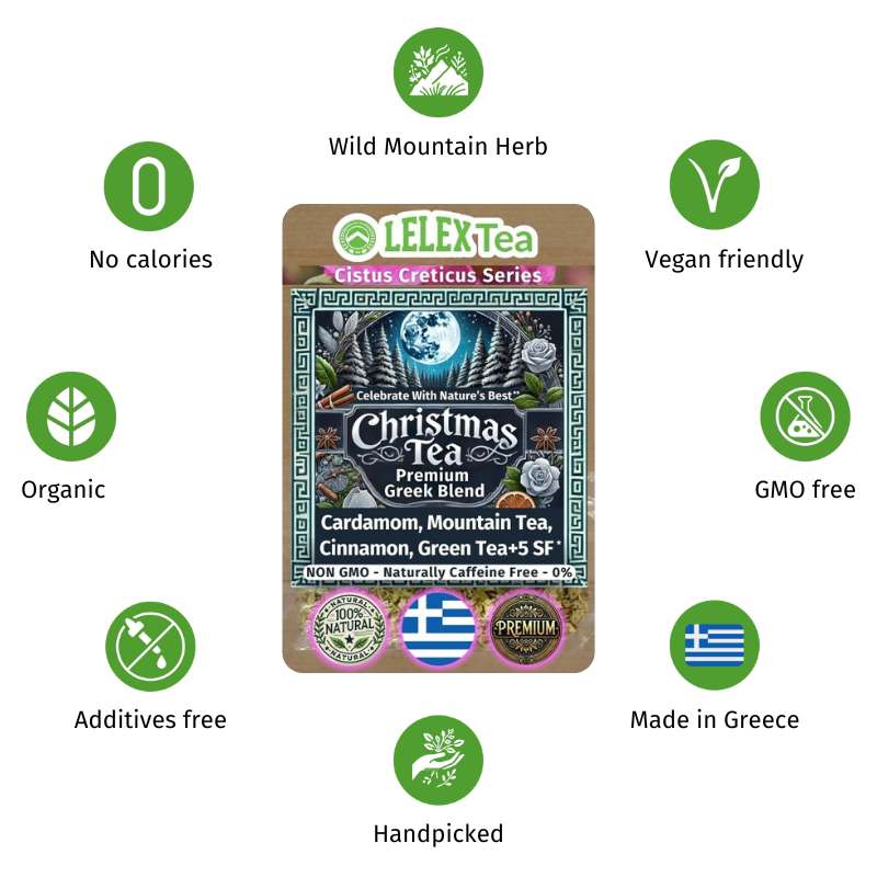 GREEK PREMIUM HERBAL BLEND ChristmasTea - LelexTea