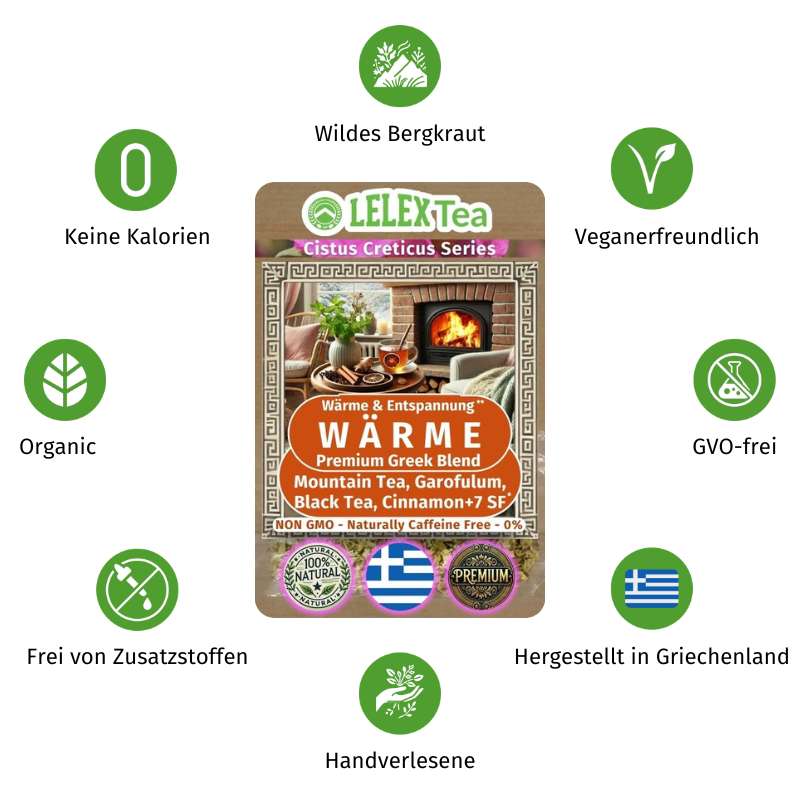 PREMIUM GRIECHISCHES BERGKRAUT Wärme - LelexTea