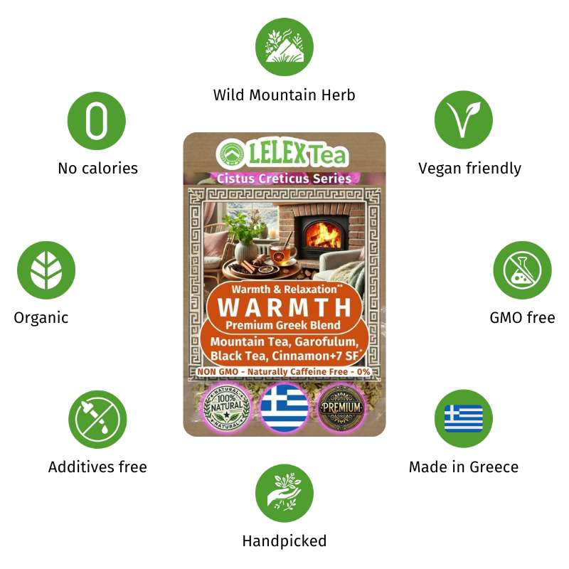 GREEK PREMIUM HERBAL BLEND Warmth - LelexTea