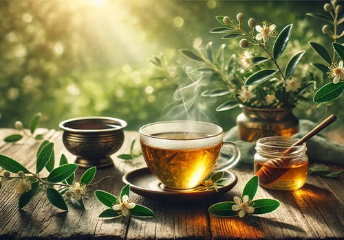 Myrtle Tea from Greek Mountains – Natural & Organic Wellness for Digestion & Respiratory Health
