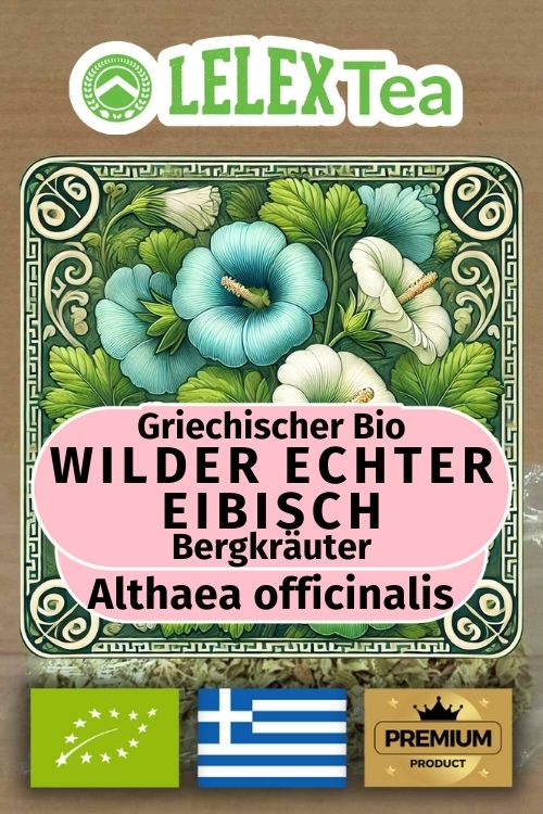 Bio Griechischer Wilder Echter Eibisch, Eibisch Tee
