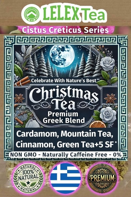 Christmas Greek Herbal Blend for Holiday Joy - LelexTea