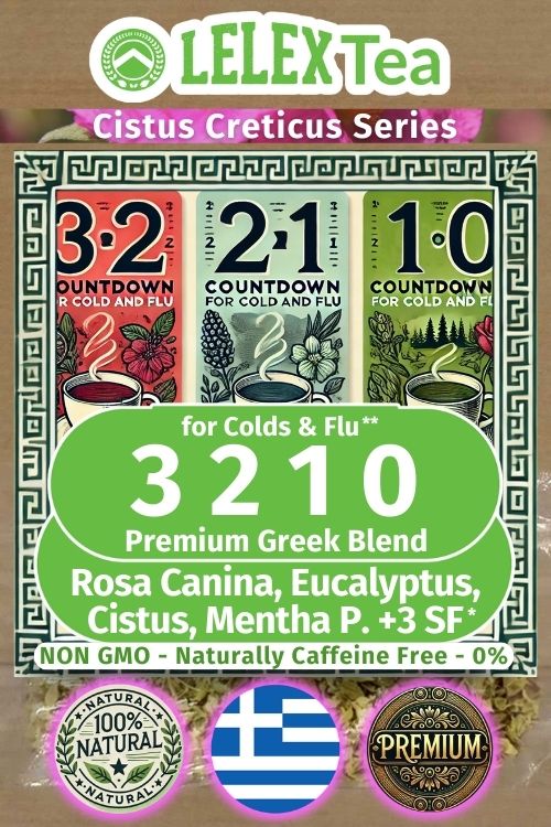 COLD 3210 Tea for Cold and Flu - Lelex Tea