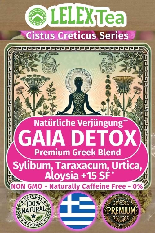 Detox Tee Gaia eine natürliche Kräutermischung für Entgiftung! - Lelex Tea