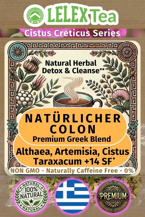 Natürlicher Colon-Tee Colon Cleanse Detox Tee - Lelex Tea