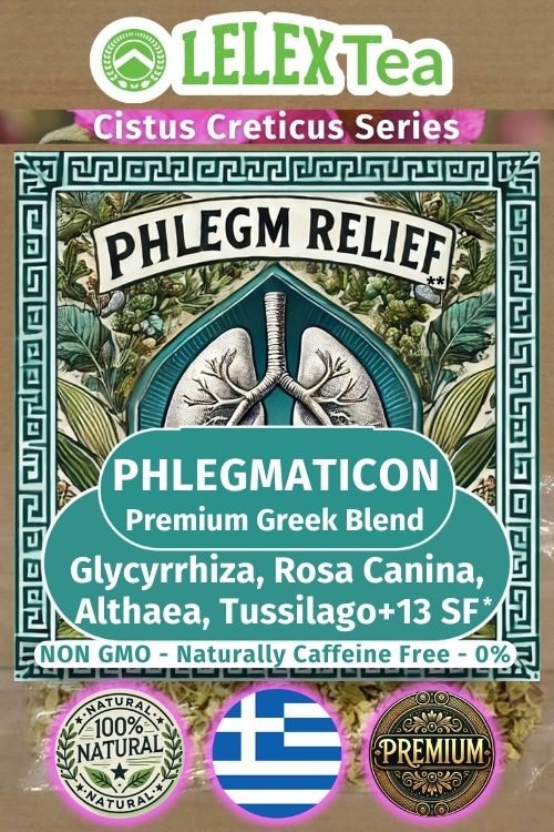 Phlegaticon Phleg Herbal tea Breathe Better and Naturally LelexTea