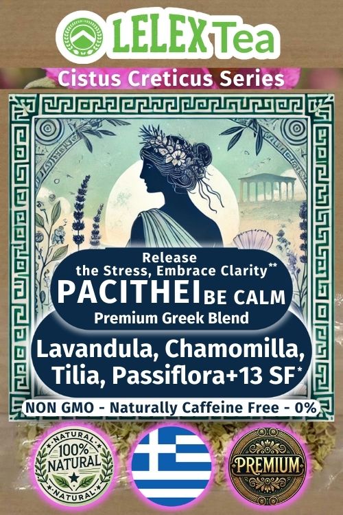 Relax Calm Herbal Tea for Stress Relief & Anxiety - Lelex Tea