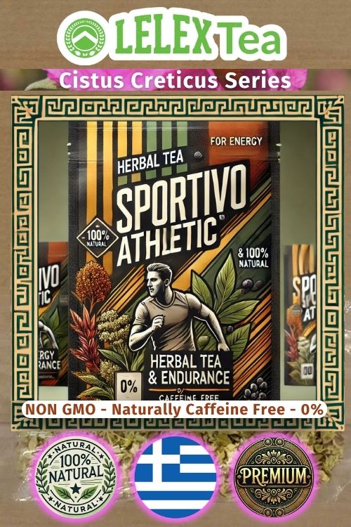 Sportlertee Sportivo Kräutermischung für Kraft und Ausdauer - Lelex Tea