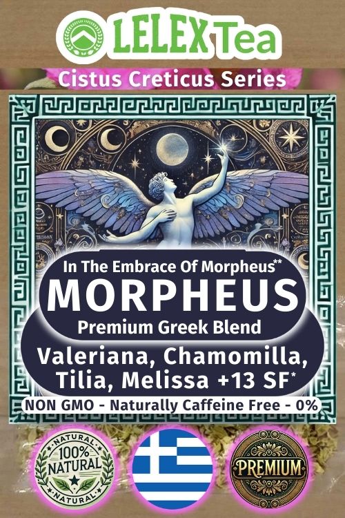 Tea for Sleep & Relaxation Morpheas for Insomnia & Calm Nerves - Lelex Tea