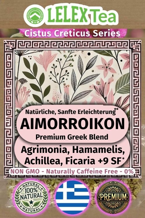 Tee Hämorrhoiden Kräutermischung für Hämorriden - Lelex Tea