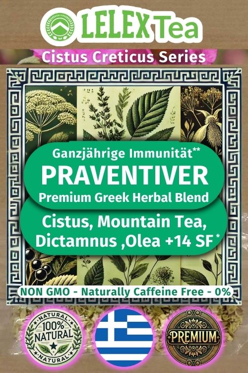 Allwetter-Präventiver Tee mit antiviralen Mitteln - Lelex Tea mit antiviralen Kräutern