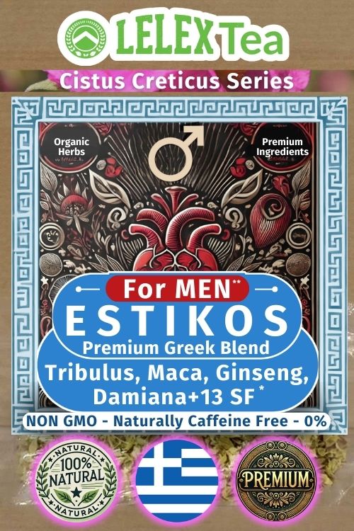 Estikos Tea Men’s Aphrodisiac for Enhanced Sexual Vitality - LelexTea