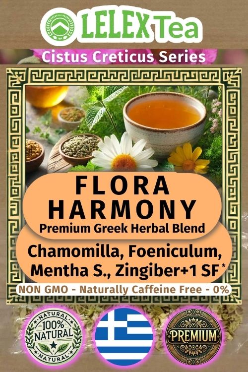 Flora Harmony Herbal Tea – Natural Digestive Support & Gut Health LelexTea