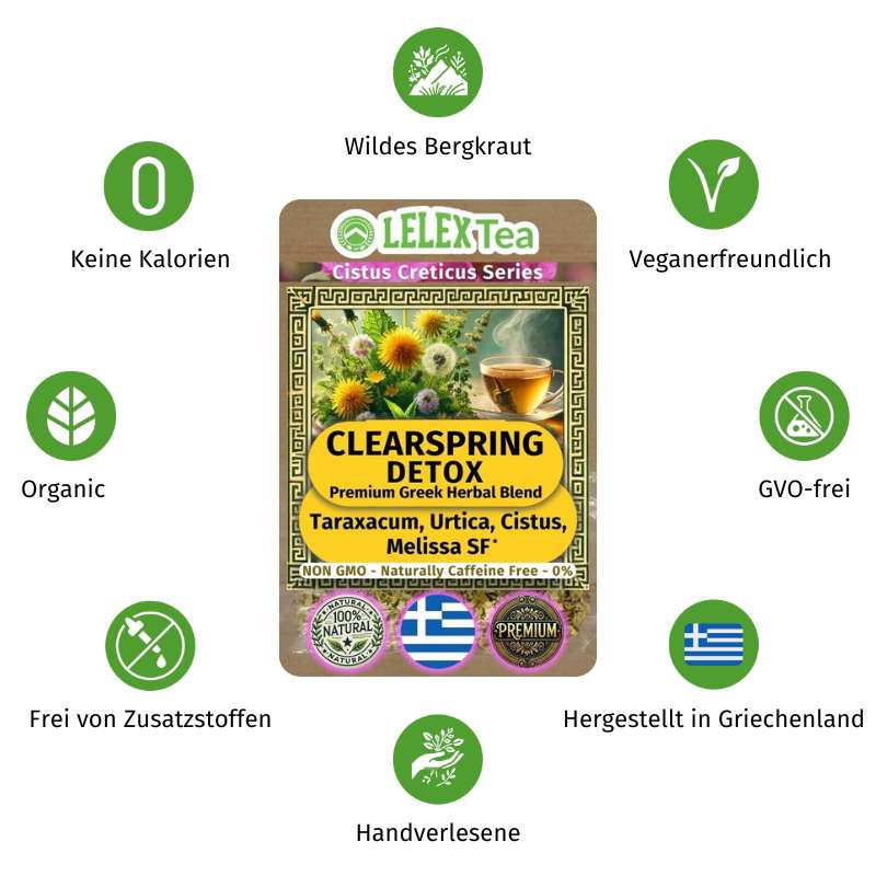 PREMIUM GRIECHISCHES BERGKRAUT ClearSpring - Lelex Tea