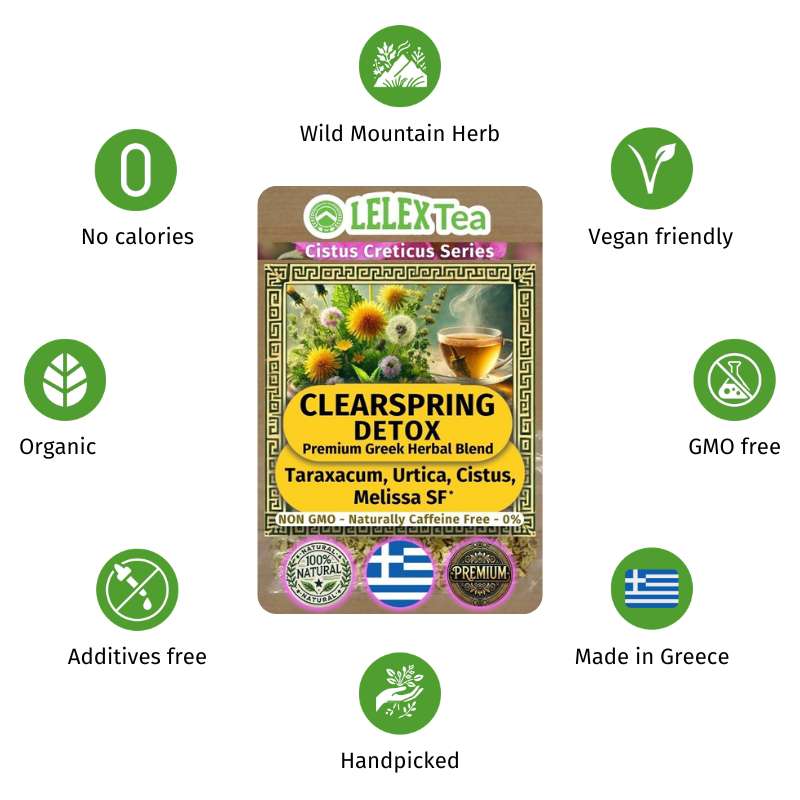 GREEK PREMIUM HERBAL BLEND ClearSpring - Lelex Tea