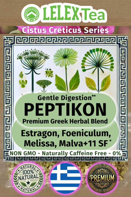 Tea herbal blend for good digestion Peptikon - Lelex Tea