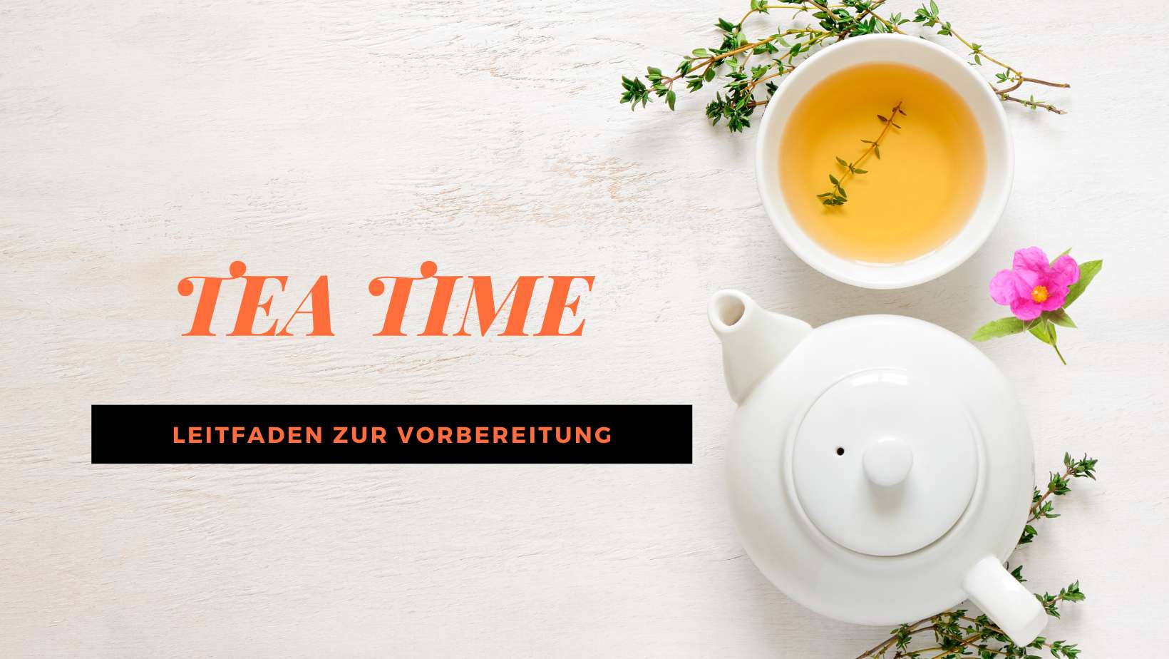 Leitfaden zur Vorbereitung - LelexTea